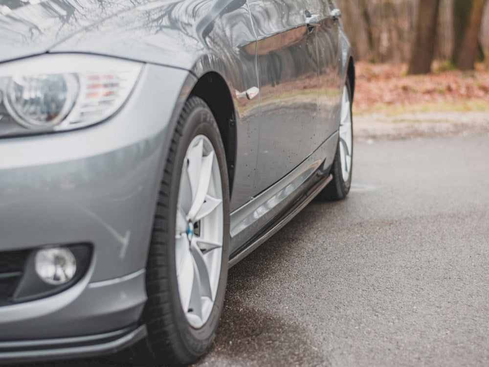 MAXTON DESIGN Side Skirt Diffusers Bmw 3 Series E91 Facelift (2008-2011)