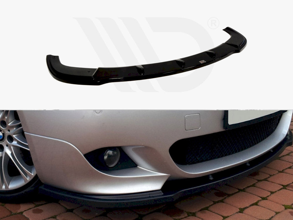 MAXTON DESIGN Front Splitter Bmw 5 E60 M-pack (2003-2010)