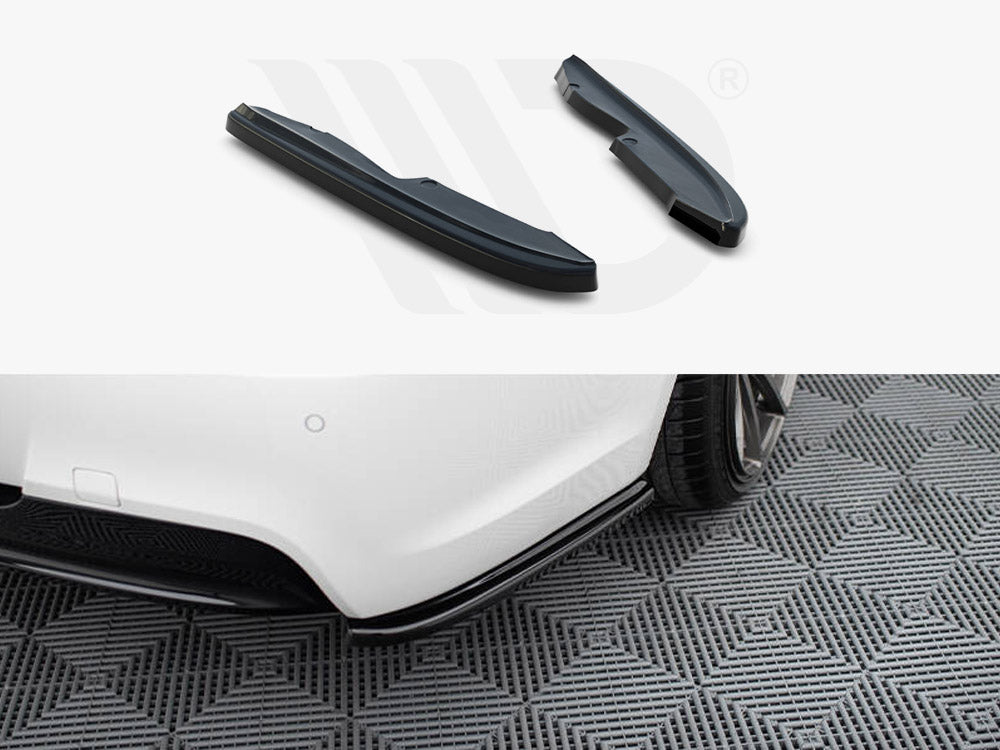 MAXTON DESIGN Rear Side Splitters BMW 3 E90 M-Sport (2004-2008)