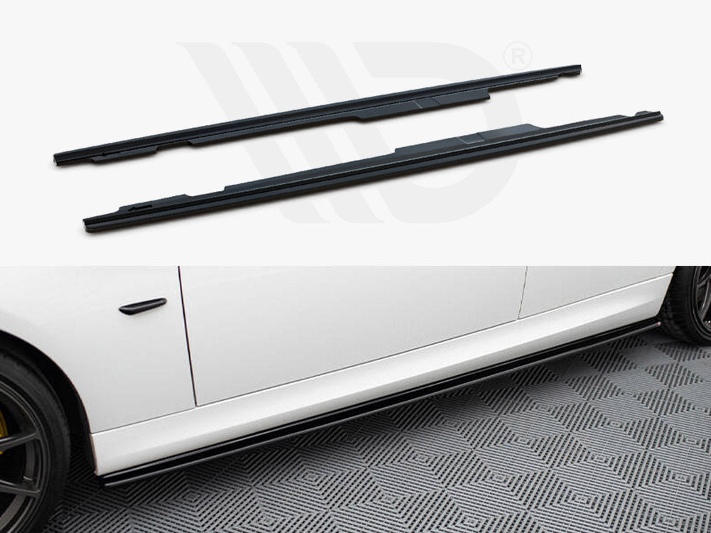 MAXTON DESIGN Side Skirts Splitters BMW 3 E90/91 M-Sport (2004-2011)