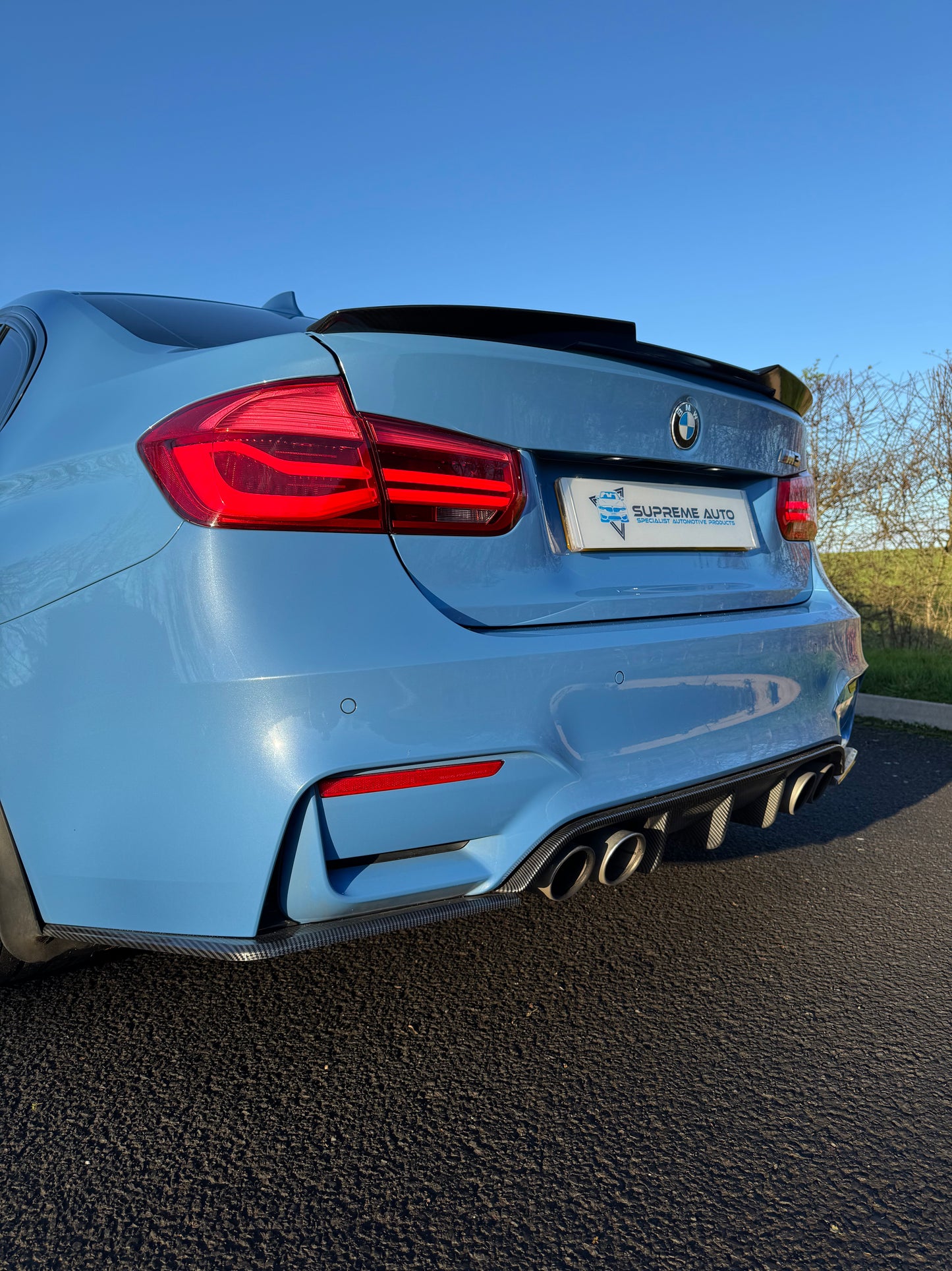 BMW 3 / 4 SERIES F80/F82 M3 M4 - V-STYLE REAR DIFFUSER