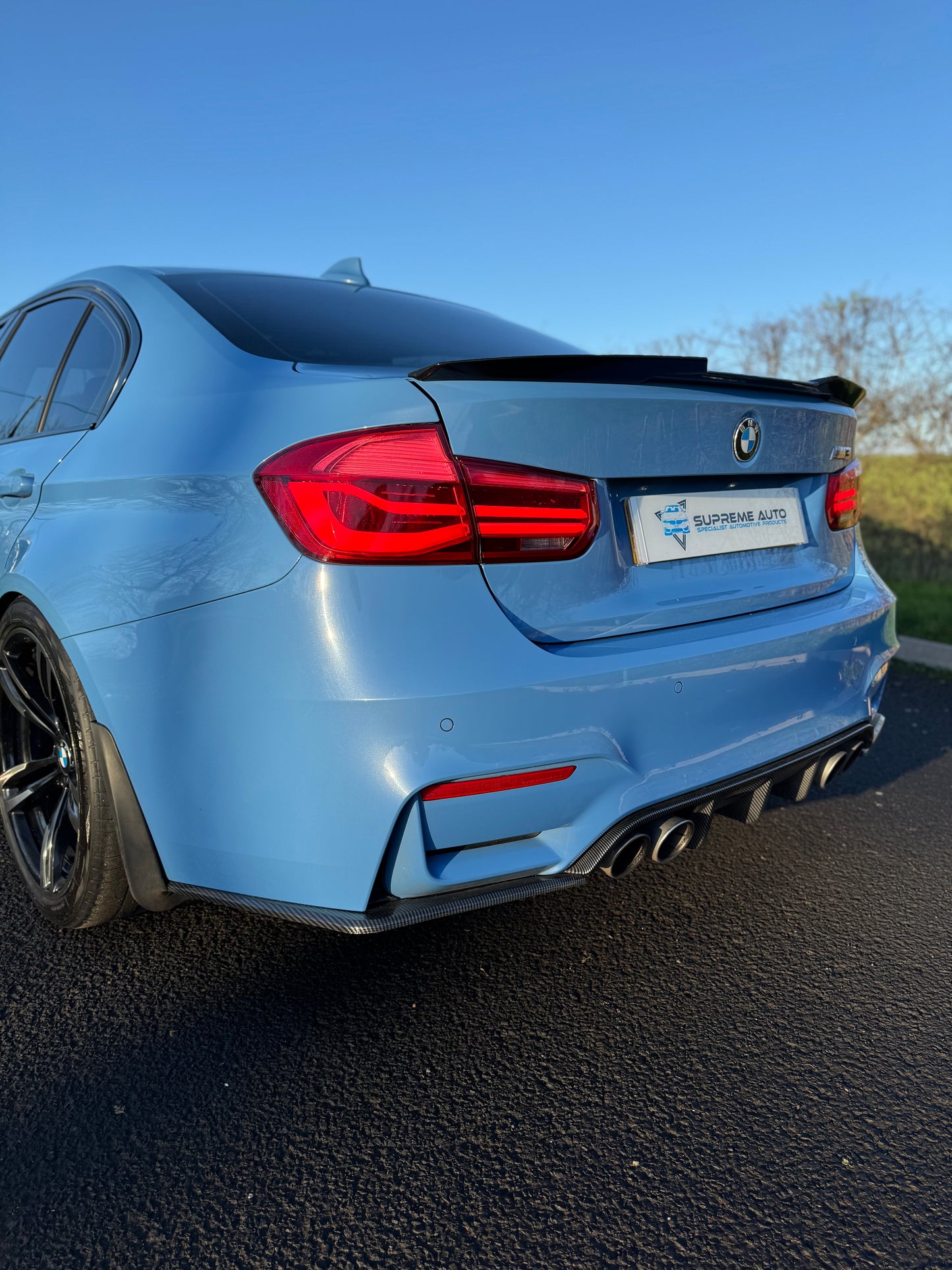BMW 3 / 4 SERIES F80/F82 M3 M4 - V-STYLE REAR DIFFUSER