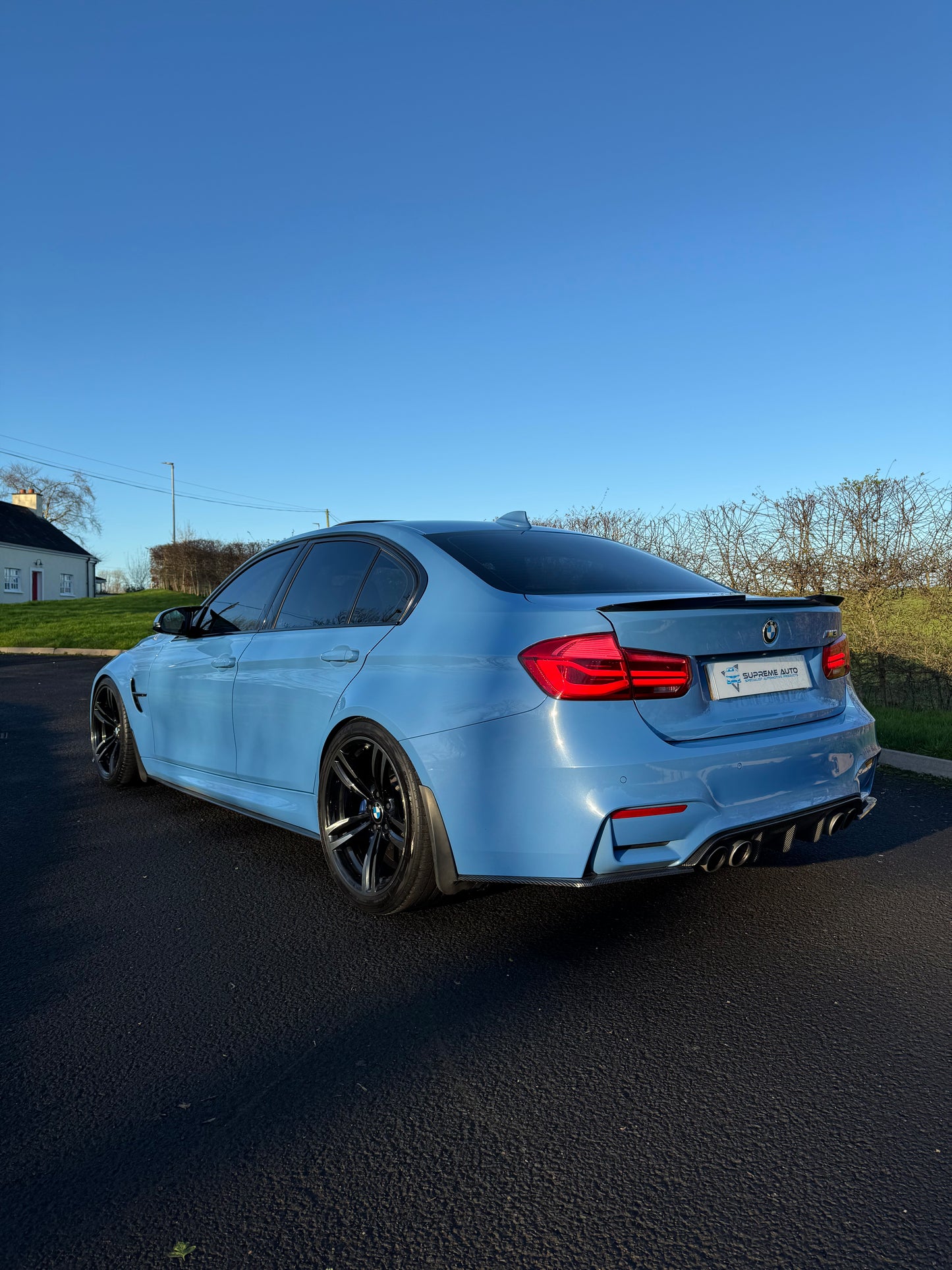BMW 3 / 4 SERIES F80/F82 M3 M4 - V-STYLE REAR DIFFUSER