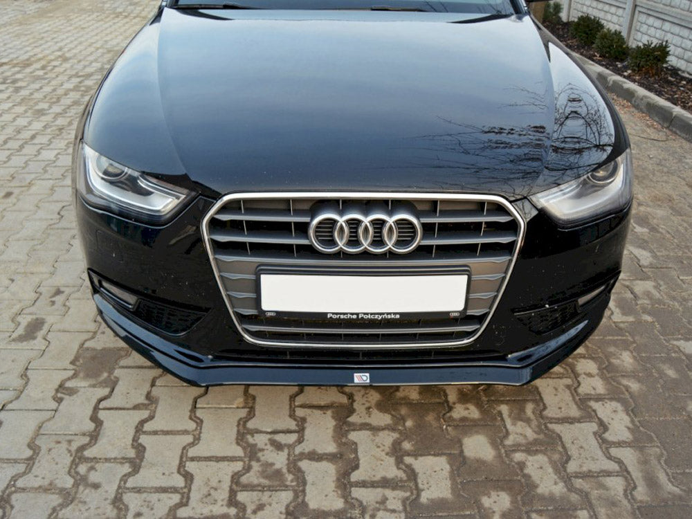 MAXTON DESIGN FRONT SPLITTER V.2 AUDI A4 B8 FACELIFT