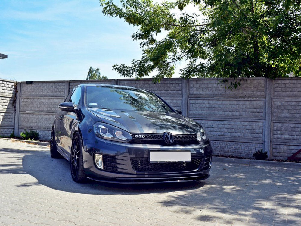 MAXTON DESIGN FRONT SPLITTER VER.2 VW GOLF VI GTI