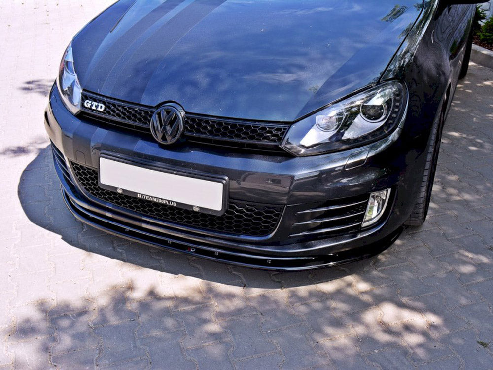 MAXTON DESIGN FRONT SPLITTER VER.2 VW GOLF VI GTI