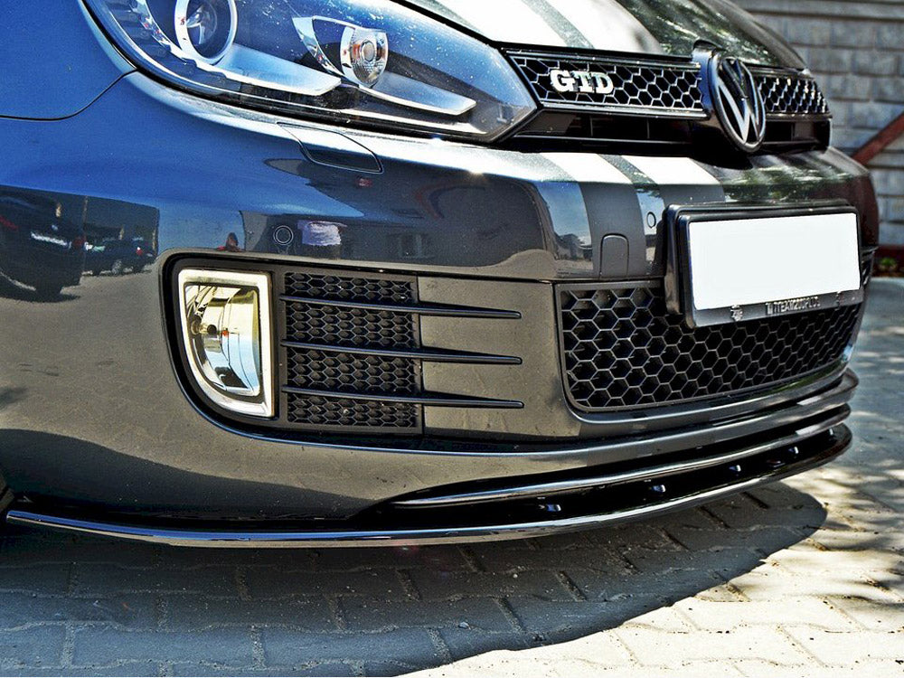 MAXTON DESIGN FRONT SPLITTER VER.2 VW GOLF VI GTI