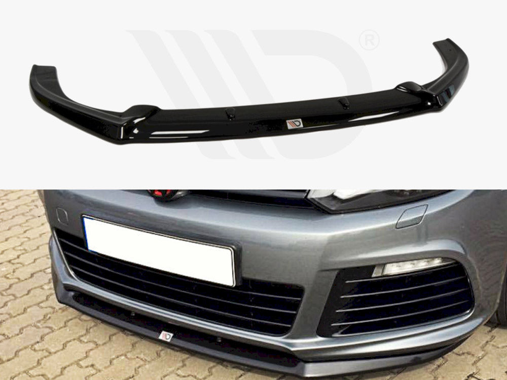 MAXTON DESIGN FRONT SPLITTER VW GOLF MK6 R CUPRA LOOK