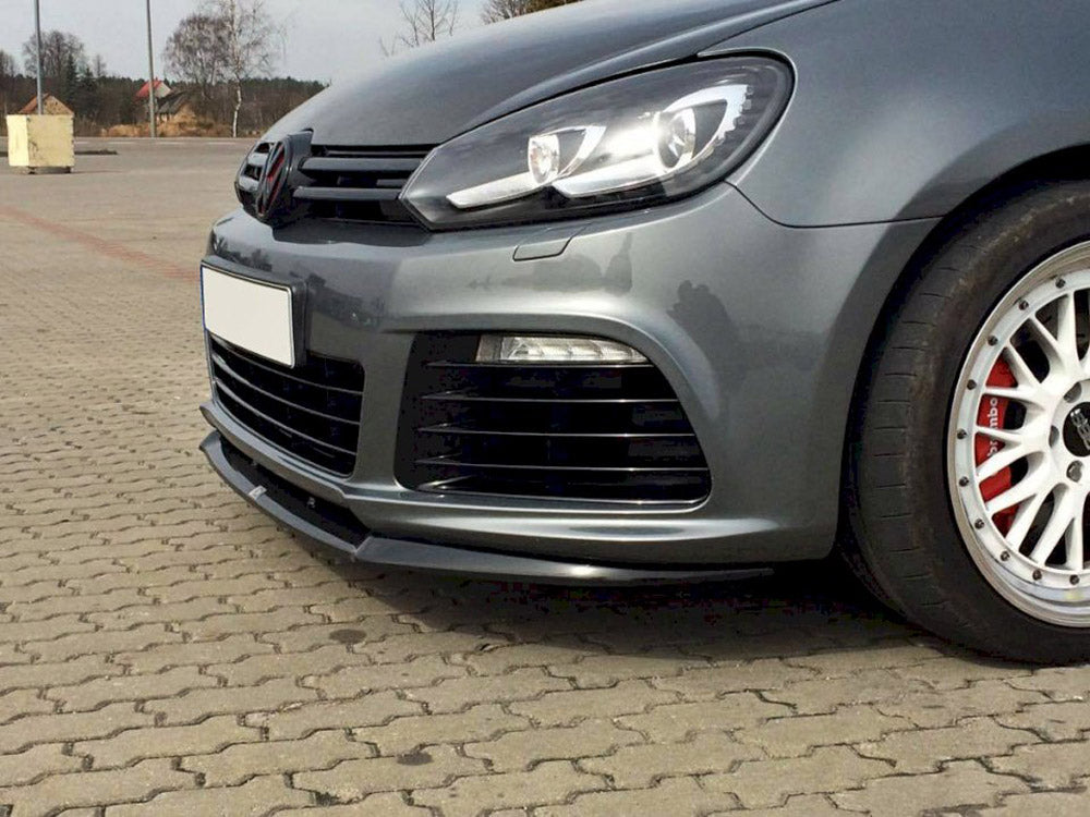 MAXTON DESIGN FRONT SPLITTER VW GOLF MK6 R CUPRA LOOK