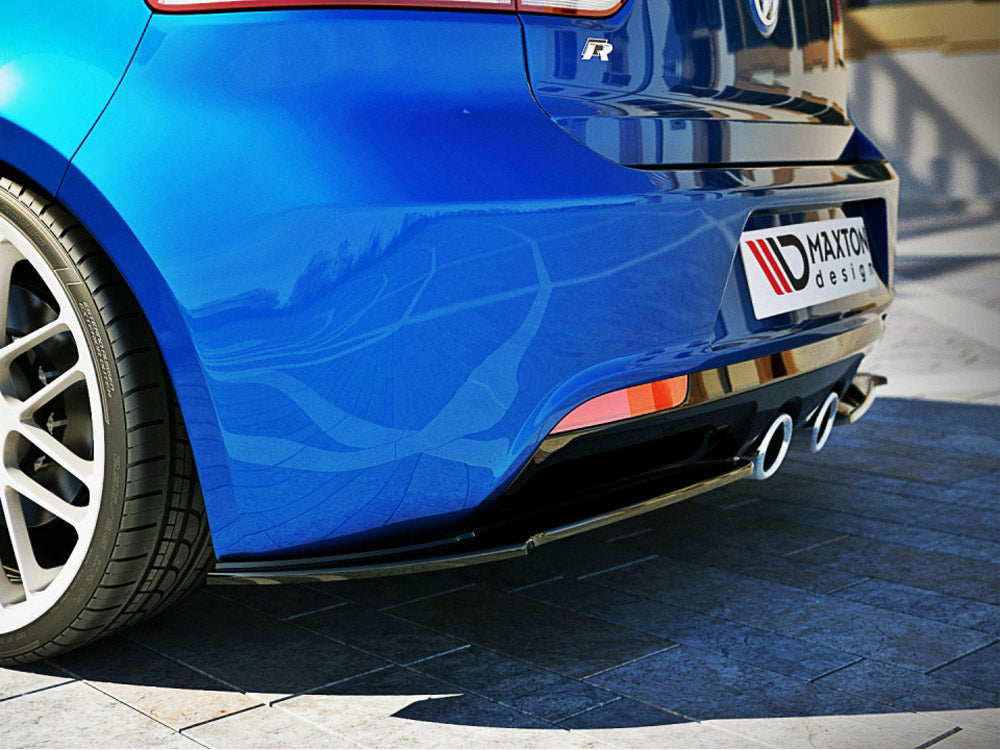 MAXTON DESIGN REAR SIDE SPLITTERS VW GOLF VI R