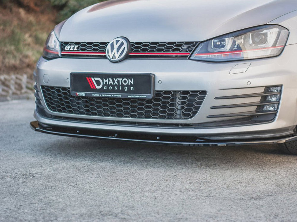 MAXTON DESIGN FRONT SPLITTER V.1 VW GOLF 7 GTI (2013-2016)