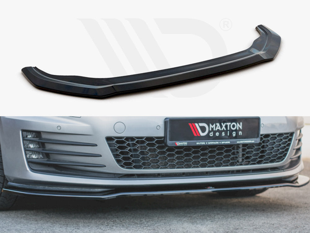 MAXTON DESIGN FRONT SPLITTER V2 VW GOLF 7 GTI (2013-2016)