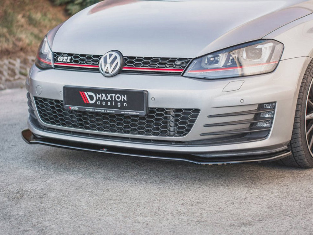 MAXTON DESIGN FRONT SPLITTER V2 VW GOLF 7 GTI (2013-2016)