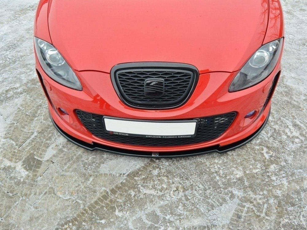 MAXTON DESIGN FRONT SPLITTER SEAT LEON MK2 MS DESIGN