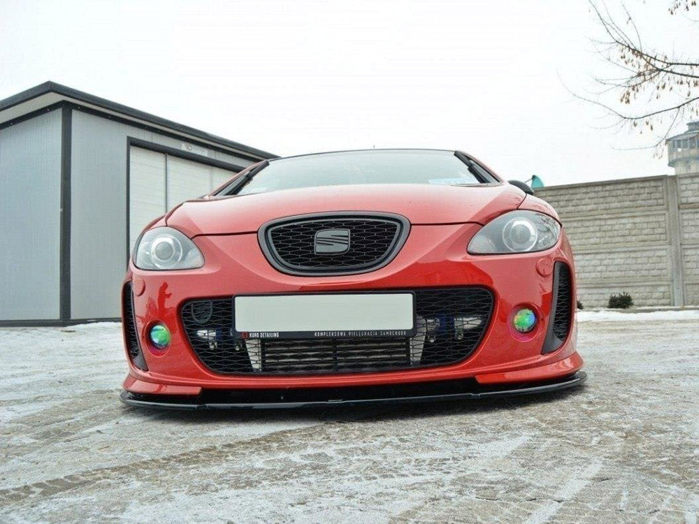 MAXTON DESIGN FRONT SPLITTER SEAT LEON MK2 MS DESIGN