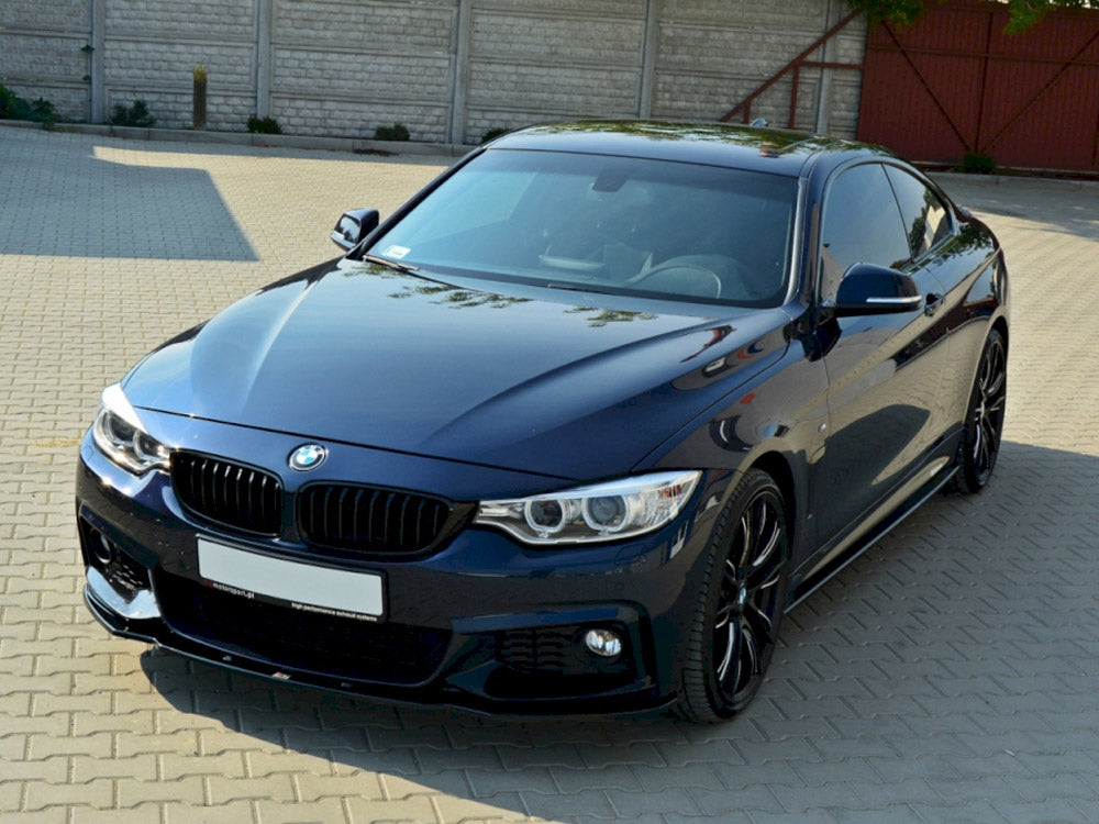 MAXTON DESIGN FRONT SPLITTER V.1 BMW 4 F32 M-SPORT (2013-2016)