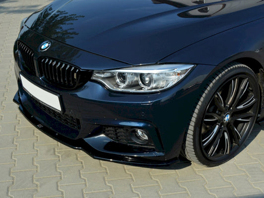 MAXTON DESIGN FRONT SPLITTER V.1 BMW 4 F32 M-SPORT (2013-2016)