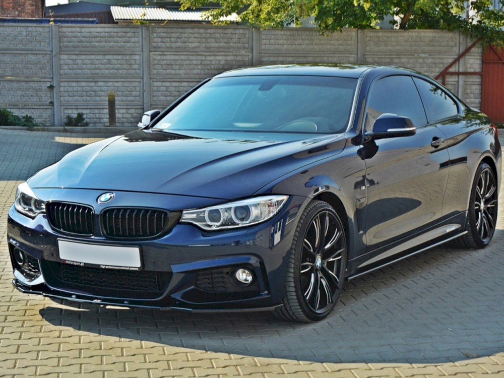 MAXTON DESIGN SIDE SKIRTS SPLITTERS BMW 4 F32 M-SPORT (2013-2016)