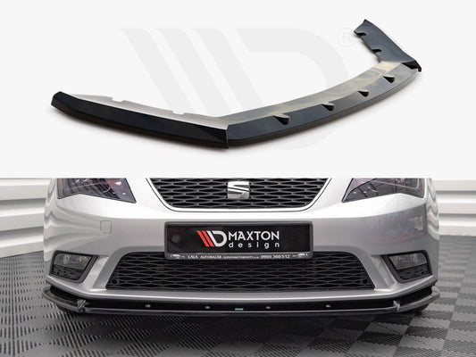 MAXTON DESIGN FRONT SPLITTER V.1 SEAT LEON MK3 (2012-2016)