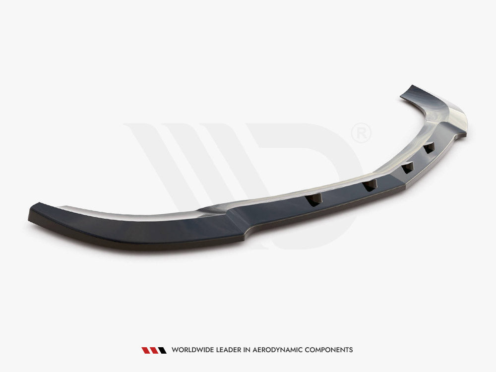 MAXTON DESIGN FRONT SPLITTER V.2 MERCEDES C COUPE AMG-LINE C204