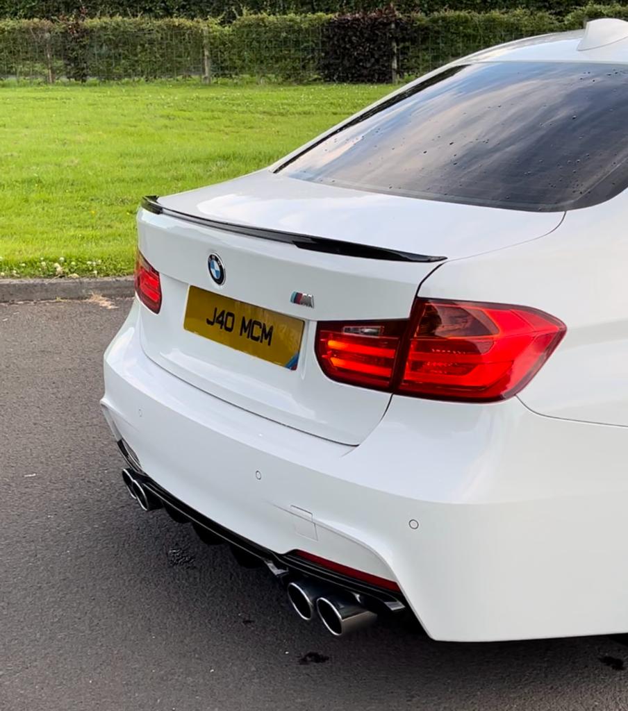 BMW F30 Msport Boot Spoiler