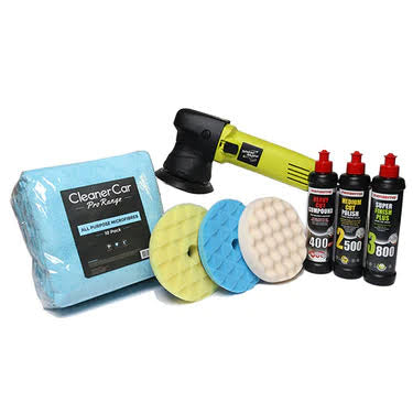 ShineMate Polisher – ERO600 Dual Action Polisher Kit incl Polishes, Pads & Cloths